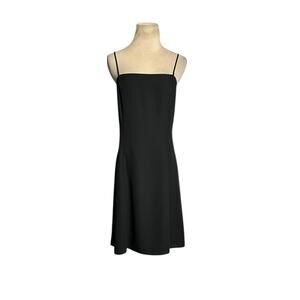 Collections black sleeveless fit and flare cocktail dress size 12